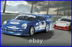 4pc CASE of SCX Compact 1/43 Loopinator Slot Car Set Porsche Electric Race Track