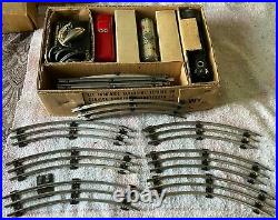 50's Marx Steam Type Electric Train Set #8994-Complete-Cars-Controls-Track-Box +