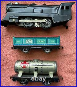 50's Marx Steam Type Electric Train Set #8994-Complete-Cars-Controls-Track-Box +
