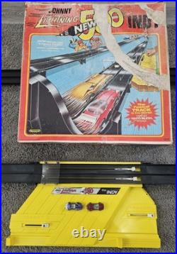 70s Johnny Lightning Indy 500 Race Track Set/Box Custom Mako/Turbine Cars Topper 70s Johnny Lightning Indy 500 Race Track Set/Box Custom Mako/Turbine Cars Topper