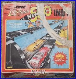70s Johnny Lightning Indy 500 Race Track Set/Box Custom Mako/Turbine Cars Topper 70s Johnny Lightning Indy 500 Race Track Set/Box Custom Mako/Turbine Cars Topper