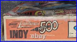 70s Johnny Lightning Indy 500 Race Track Set/Box Custom Mako/Turbine Cars Topper 70s Johnny Lightning Indy 500 Race Track Set/Box Custom Mako/Turbine Cars Topper