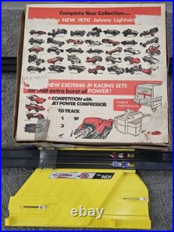70s Johnny Lightning Indy 500 Race Track Set/Box Custom Mako/Turbine Cars Topper 70s Johnny Lightning Indy 500 Race Track Set/Box Custom Mako/Turbine Cars Topper