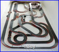 91' Mega 54 x 111 AFX Tomy Giant Raceway Track Slot Car Set 100% Ready To RUN