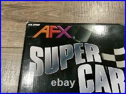 AFX 1/64 Super Cars Mega G+ HO Slot Car Track Set AFX22005 CARS INCLUDED