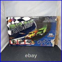 AFX BIG BANK Raceway 70293 HO Slot Car Track Set withTri-Power Pack Mega G No Cars
