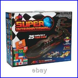 AFX HO Scale Super International 4-Lane Mega G+ Slot Car Track Set AFX21018