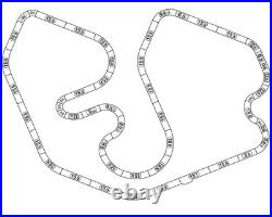 AFX Mega G+ Senna Limited Edition 80s Formula Slot Car Track Set AFX22112