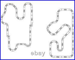 AFX Mega G+ Senna Limited Edition 80s Formula Slot Car Track Set AFX22112