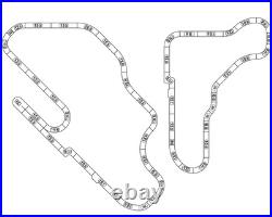 AFX Mega G+ Senna Limited Edition 80s Formula Slot Car Track Set AFX22112