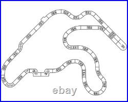 AFX Mega G+ Senna Limited Edition 80s Formula Slot Car Track Set AFX22112