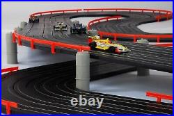 AFX Mega G+ Super International Raceway 4 Formula 1 Cars Fits Auto World 21018