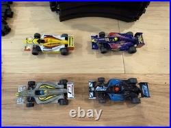 AFX Super International Mega 4 Lane Race Track Slot Cars Preowned PN 21018