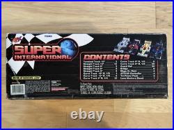 AFX Super International Mega 4 Lane Race Track Slot Cars Preowned PN 21018 AFX Super International Mega 4 Lane Race Track Slot Cars Preowned PN 21018