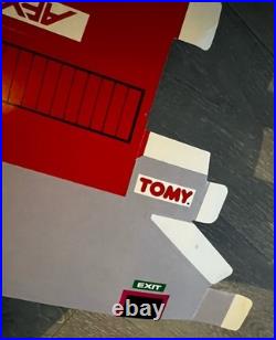 AFX TOMY Champion Rally 9941 Super G Track Set Cars Bkgrnd 50 Ft Complete WORKS