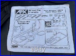 AFX Tomy Super G-Plus GIANT RACEWAY Slot Car Track Set 9876 1995 Complete NO BOX