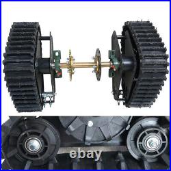 ATV Rear Wheel Buggy Snow Tracks Sand Snowmobile Tracked Car Auto Track Kit Set