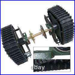 ATV Rear Wheel Buggy Snow Tracks Sand Snowmobile Tracked Car Auto Track Kit Set