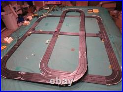 AURORA 100% SPECIALTY TRACK Layout! 6x4 feet This $ = 3 t-jets & 1 Lionel FREE