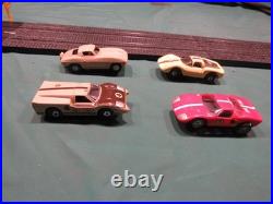 AURORA 100% SPECIALTY TRACK Layout! 6x4 feet This $ = 3 t-jets & 1 Lionel FREE