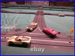 AURORA 100% SPECIALTY TRACK Layout! 6x4 feet This $ = 3 t-jets & 1 Lionel FREE