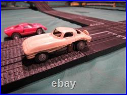 AURORA 100% SPECIALTY TRACK Layout! 6x4 feet This $ = 3 t-jets & 1 Lionel FREE