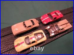 AURORA 100% SPECIALTY TRACK Layout! 6x4 feet This $ = 3 t-jets & 1 Lionel FREE