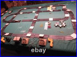 AURORA 100% SPECIALTY TRACK Layout! 6x4 feet This $ = 3 t-jets & 1 Lionel FREE