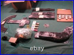 AURORA 100% SPECIALTY TRACK Layout! 6x4 feet This $ = 3 t-jets & 1 Lionel FREE