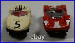 AURORA MM SEARS #1950 T-JET HO Slot Car Race Track Set 2 Cars Box Stirling Moss
