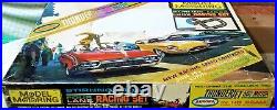 AURORA MODEL MOTORING GOOD HO 1317 TJet 4 LANE Slot Car Race Track Set 4 Car AFX