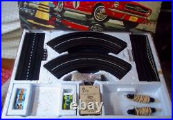 AURORA T-JET #1316 INTERNATIONAL 2 LANE HO SLOT CAR RACE TRACK SET With2 CARS AFX AURORA T-JET #1316 INTERNATIONAL 2 LANE HO SLOT CAR RACE TRACK SET With2 CARS AFX