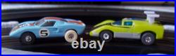 AURORA T-JET #1316 INTERNATIONAL 2 LANE HO SLOT CAR RACE TRACK SET With2 CARS AFX AURORA T-JET #1316 INTERNATIONAL 2 LANE HO SLOT CAR RACE TRACK SET With2 CARS AFX