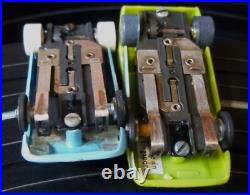 AURORA T-JET #1316 INTERNATIONAL 2 LANE HO SLOT CAR RACE TRACK SET With2 CARS AFX AURORA T-JET #1316 INTERNATIONAL 2 LANE HO SLOT CAR RACE TRACK SET With2 CARS AFX