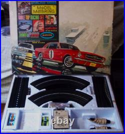 AURORA T-JET #1316 INTERNATIONAL 2 LANE HO SLOT CAR RACE TRACK SET With2 CARS AFX AURORA T-JET #1316 INTERNATIONAL 2 LANE HO SLOT CAR RACE TRACK SET With2 CARS AFX