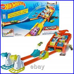 Action Track Set Jump Target Toy Car Lot Model Toys Diy Play Tool Track Kids