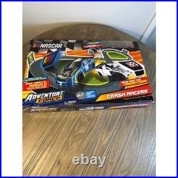 Adventure Force NASCAR Crash Racers Track Set Multicolor 40pc Open Box