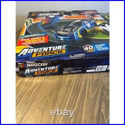 Adventure Force NASCAR Crash Racers Track Set Multicolor 40pc Open Box