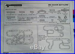 Afx Aurora Big Block Battlers Ho Slot Car Set 9117 40' Track 100% Complete