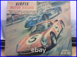Airfix Motor Racing Model M. R. 185 Scalectrix Boxed Set 60s Track Slot Cars