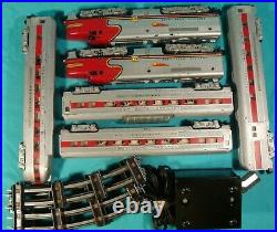 American Flyer Passenger Train Set 2 Diesels 4 Cars Track Transformer