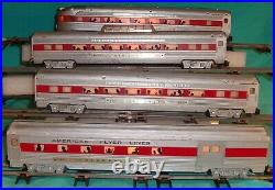 American Flyer Passenger Train Set 2 Diesels 4 Cars Track Transformer