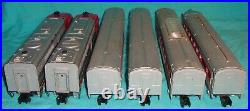 American Flyer Passenger Train Set 2 Diesels 4 Cars Track Transformer