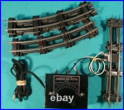 American Flyer Passenger Train Set 2 Diesels 4 Cars Track Transformer