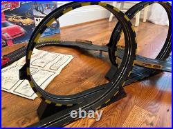Artin Narrow Lanes Squeezer Teezer Slot Car Racing Track Box Set #84340 Tested