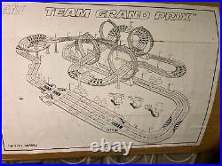 Artin Rare Slot Car Set TEAM GRAND PRIX 4 CARS 110 track Huge Lot TESTED