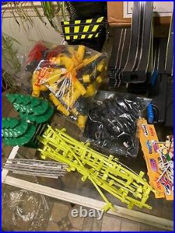 Artin Rare Slot Car Set TEAM GRAND PRIX 4 CARS 110 track Huge Lot TESTED