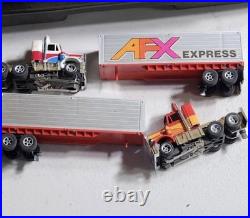 Aurora AFX 4-Lane Race Set Slot Car Track Set with Daytona Control, Track & Cars