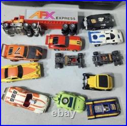 Aurora AFX 4-Lane Race Set Slot Car Track Set with Daytona Control, Track & Cars