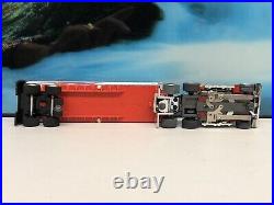 Aurora AFX Lited Rig Police ChaseSlot Car Set with Cars. Pre-owned